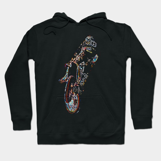 enduro motocross Hoodie by rickylabellevie